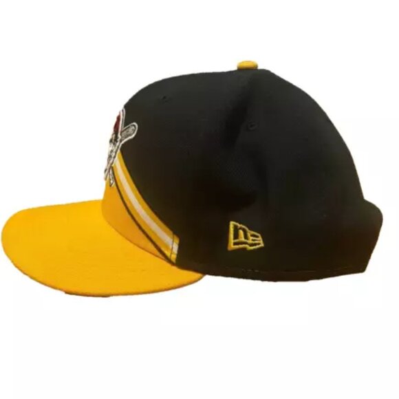 Pittsburgh Pirates 9Fifty New Era Yellow/Black Cap-Hat RED Pirate MLB - Picture 4 of 5